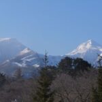 雪の会津磐梯山
